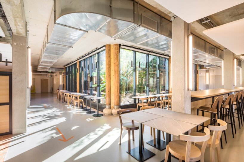 布雷纳克和冈萨雷斯受高卢罗马别墅的影响修复了法国公司的自助餐厅