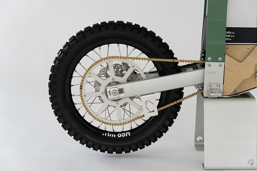 CAKE kalk AP 是一款太阳能反偷猎电动摩托车 CAKE kalk AP 是一款太阳能反偷猎电动摩托车