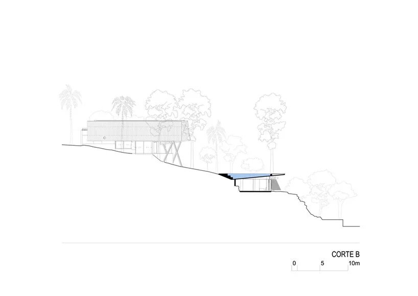 哈维尔·科瓦兰 (javier corvalán) 在设计 keche 住宅时回忆起圣埃克苏佩里 (saint-exupéry) 的巴拉圭之旅