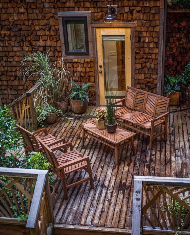 这个“城堡小屋”向太平洋西北部的童话森林致敬