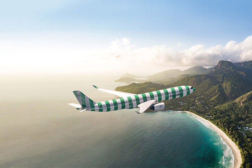 秃鹰推出新飞机涂装,具有沙滩巾般的条纹外观 秃鹰推出新飞机涂装,具有沙滩巾般的条纹外观