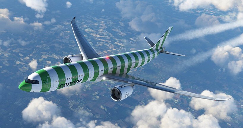 秃鹰推出新飞机涂装,具有沙滩巾般的条纹外观 秃鹰推出新飞机涂装,具有沙滩巾般的条纹外观