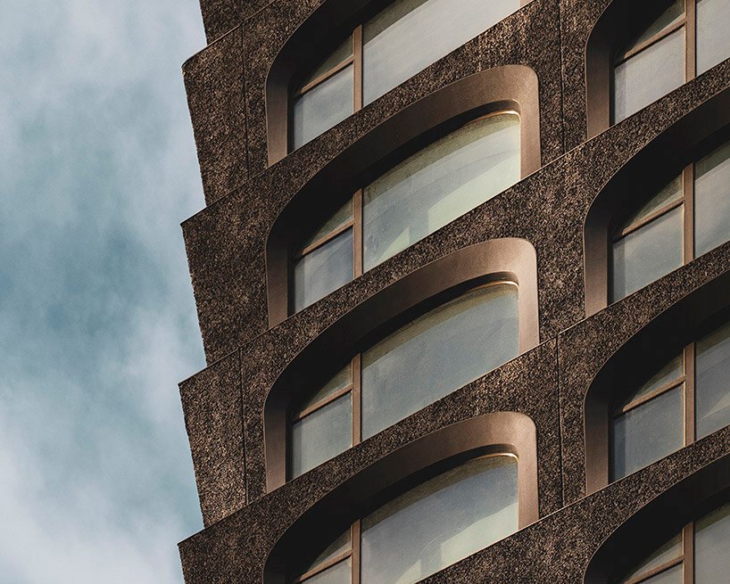 阿贾耶建筑事务所的第一座摩天大楼“威廉 130 号”让人想起纽约的一座堡垒废墟