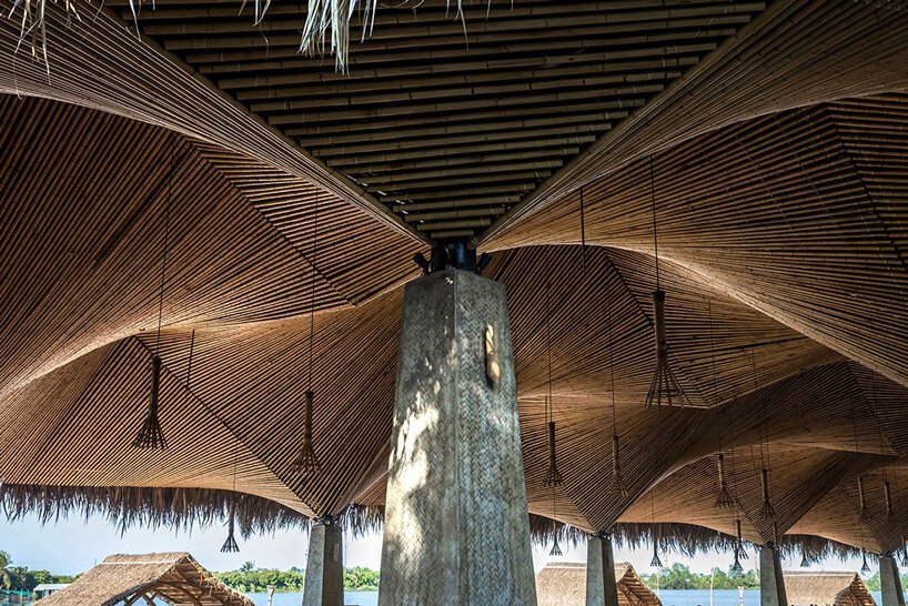 DDconcept 凭借三维竹天花板在越南餐厅中名列前茅 DDconcept 凭借三维竹天花板在越南餐厅中名列前茅