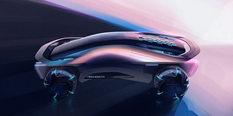 delorean 推出一款时尚越野车及其电动 omega 2040 概念车 delorean 推出一款时尚越野车及其电动 omega 2040 概念车