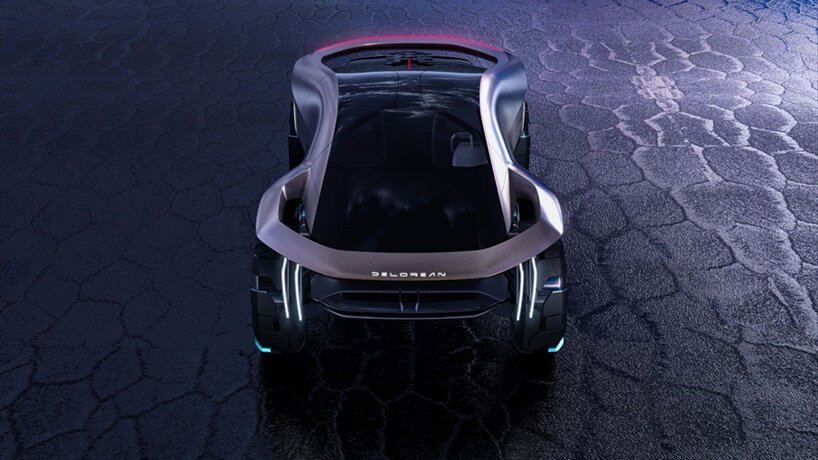 delorean 推出一款时尚越野车及其电动 omega 2040 概念车 delorean 推出一款时尚越野车及其电动 omega 2040 概念车