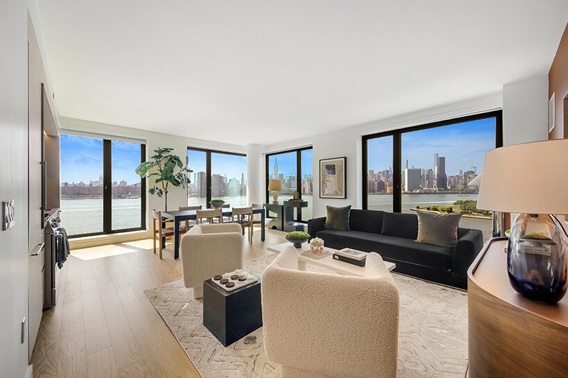 OMA 以新竣工的“鹰 + 西”塔楼点缀布鲁克林海滨 OMA 以新竣工的“鹰 + 西”塔楼点缀布鲁克林海滨