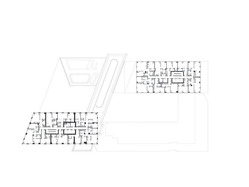 OMA 以新竣工的“鹰 + 西”塔楼点缀布鲁克林海滨 OMA 以新竣工的“鹰 + 西”塔楼点缀布鲁克林海滨