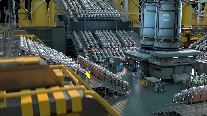 Hashem al-ghaili 带着科幻色彩设想了世界上第一个人工子宫设施