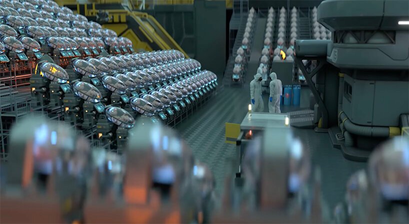 Hashem al-ghaili 带着科幻色彩设想了世界上第一个人工子宫设施