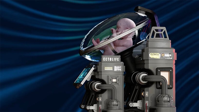 Hashem al-ghaili 带着科幻色彩设想了世界上第一个人工子宫设施