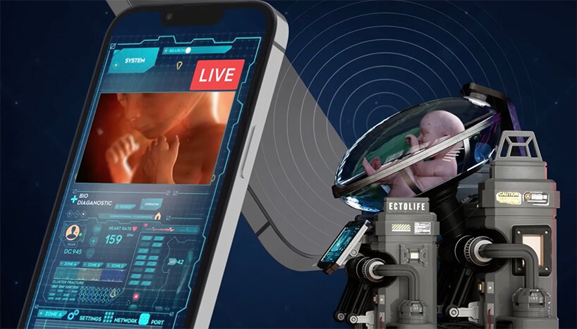 Hashem al-ghaili 带着科幻色彩设想了世界上第一个人工子宫设施