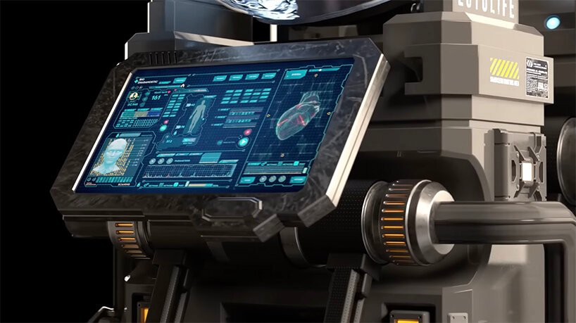 Hashem al-ghaili 带着科幻色彩设想了世界上第一个人工子宫设施