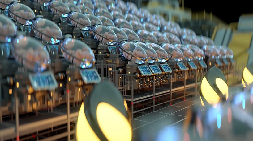 Hashem al-ghaili 带着科幻色彩设想了世界上第一个人工子宫设施