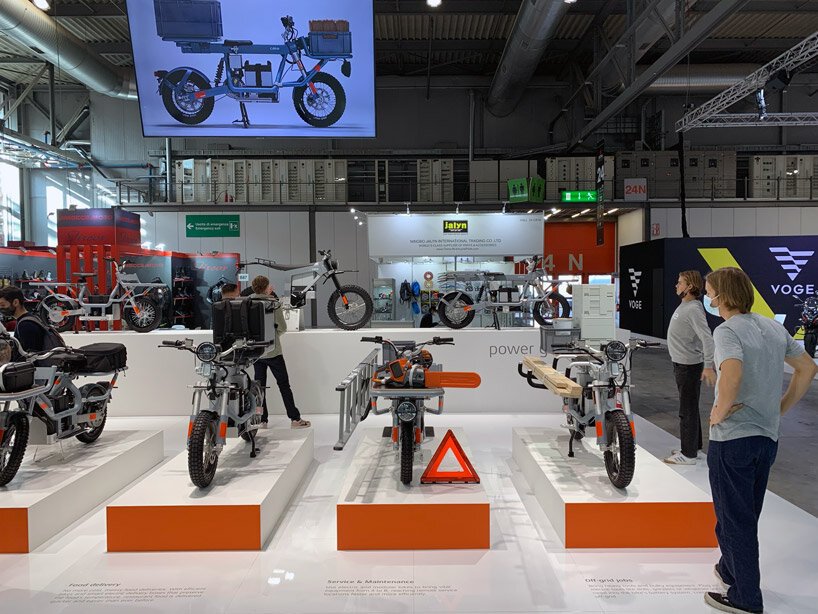 EICMA 2021: cake unveils the :work series – upgraded performance for fully electric professional use