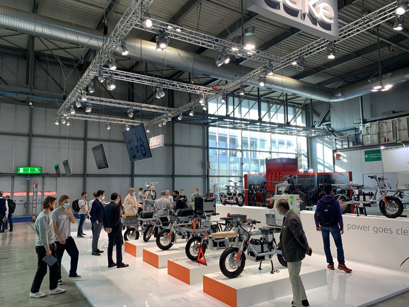 EICMA 2021: cake unveils the :work series – upgraded performance for fully electric professional use