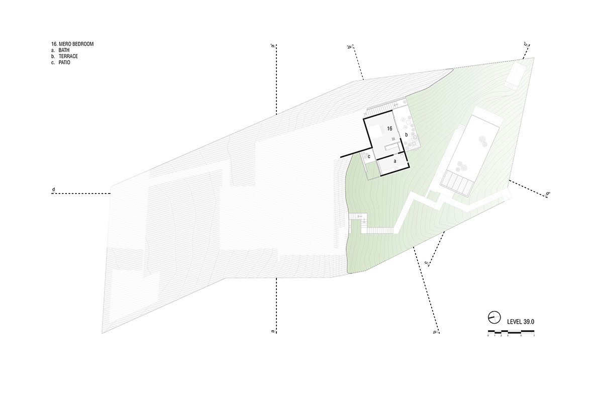 em-estudio 的 la extraviada 住宅暗示了瓦哈卡州上空的一群巨石
