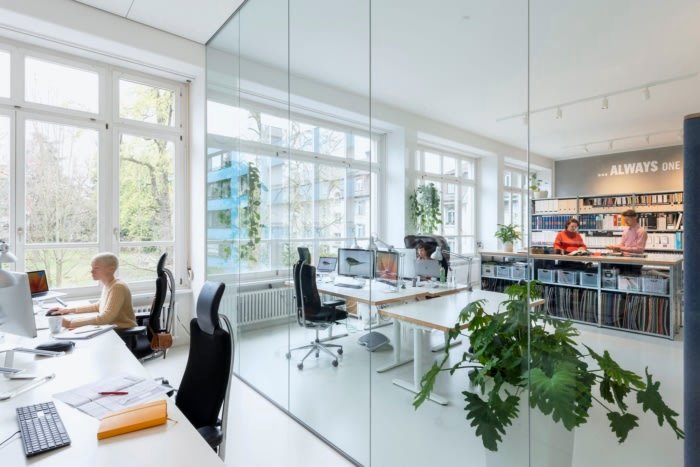 Evolution Design 办公室翻新 – 苏黎世