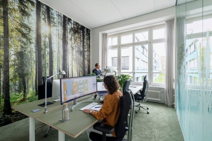 Evolution Design 办公室翻新 – 苏黎世