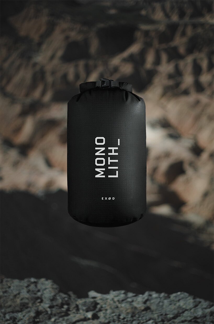 exod 的巨石是一个单人悬挂式充气帐篷