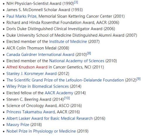 简单介绍 2019 年诺贝尔生理学奖或医学奖的 3 位获得者