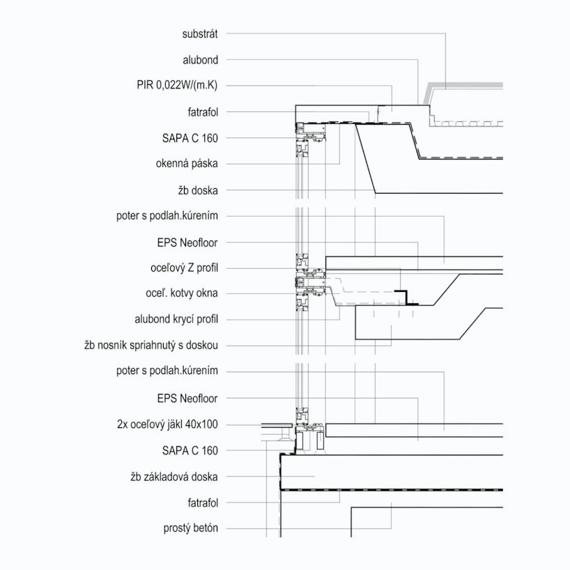 Studeny architekti 将混凝土壳屋嵌入斯洛伐克佩尔内克的山坡上