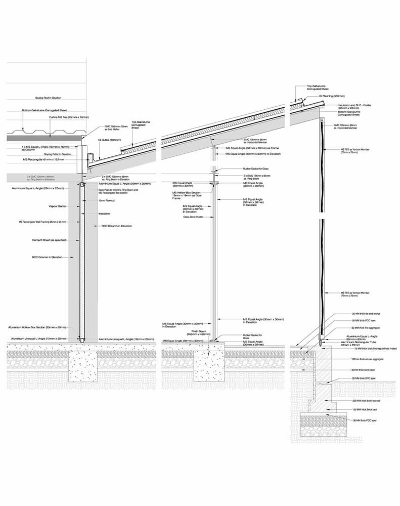 工作室阵列将新德里艺术家驻地“farm 8”包裹在竹编屏风中 工作室阵列将新德里艺术家驻地“farm 8”包裹在竹编屏风中