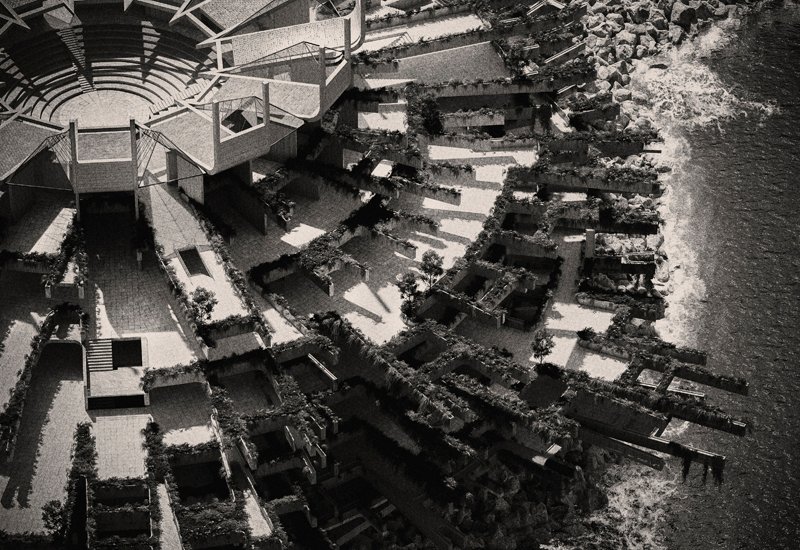 quatre caps 使用 3D 技术可视化费尔南多·伊格拉斯未建成的建筑 quatre caps 使用 3D 技术可视化费尔南多·伊格拉斯未建成的建筑