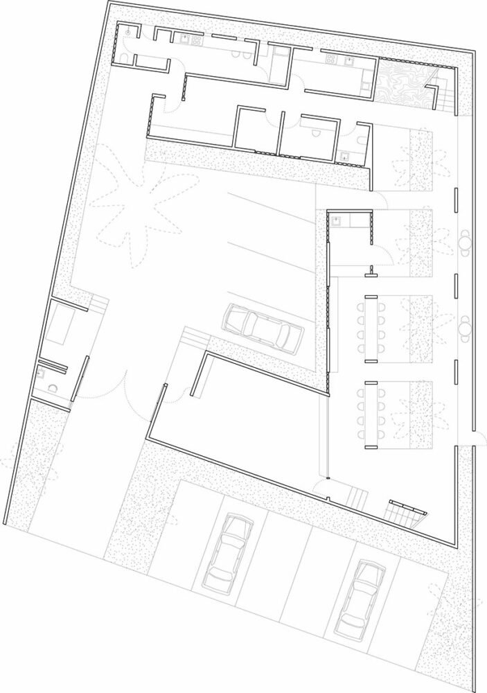 FFFAARRR 建筑工作室在雅加达建造了巨大的砖砌住宅区 FFFAARRR 建筑工作室在雅加达建造了巨大的砖砌住宅区