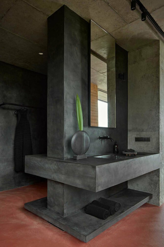 rammed earth villas by formafatal emerge from lush landscape of costa rica