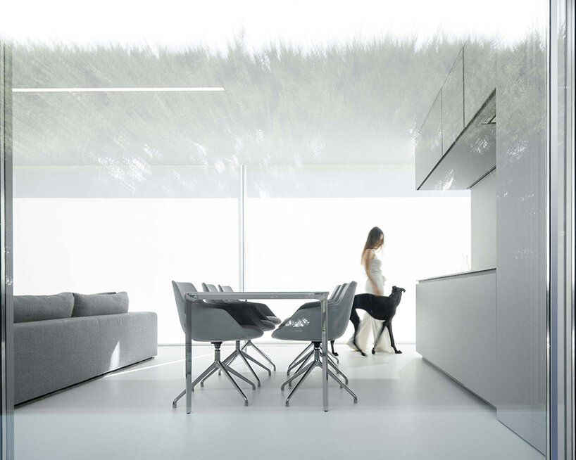 fran silvestre arquitectos 推出了其流线型、透明的 N70 住宅
