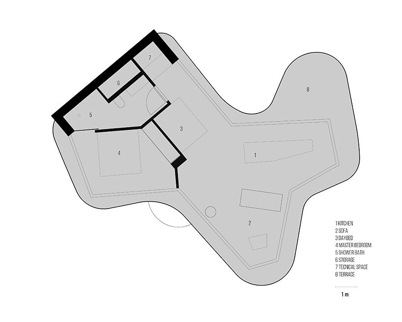 这座“自由形式”的房子绿草如茵,有机,融入意大利蒂罗尔的风景中 这座“自由形式”的房子绿草如茵,有机,融入意大利蒂罗尔的风景中