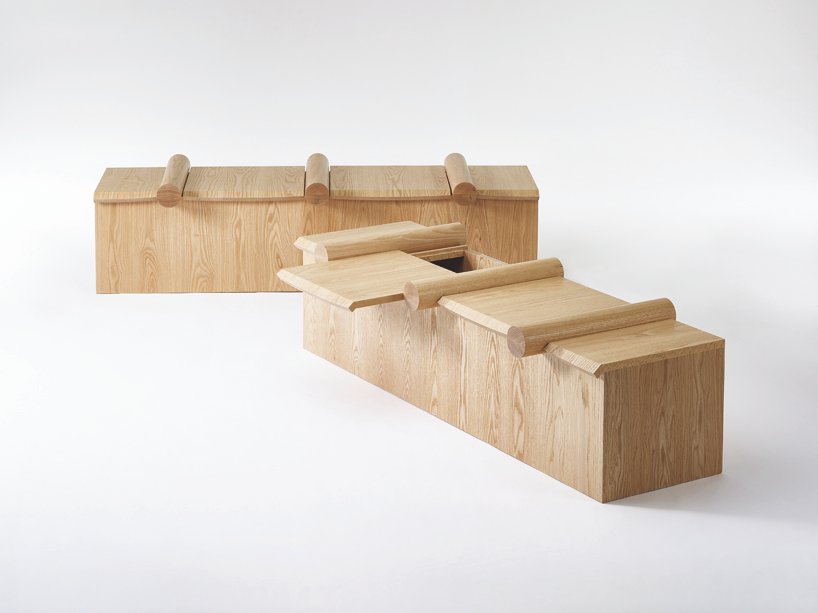 furniture designed using the form of ancient korean architecture heritage series 1