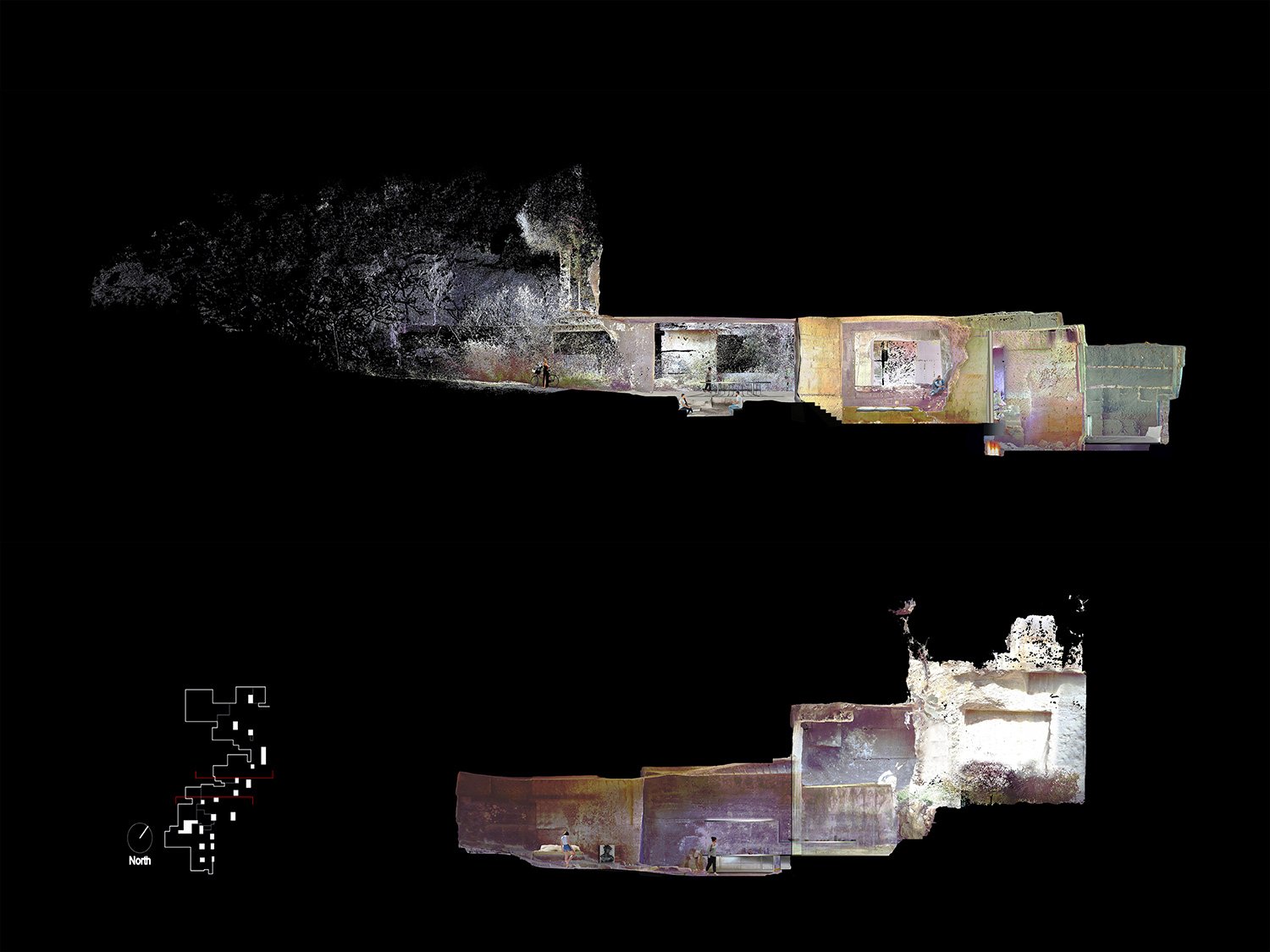 ensamble 工作室发掘了梅诺卡岛地下“ca'n terra”的新图像 ensamble 工作室发掘了梅诺卡岛地下“ca'n terra”的新图像