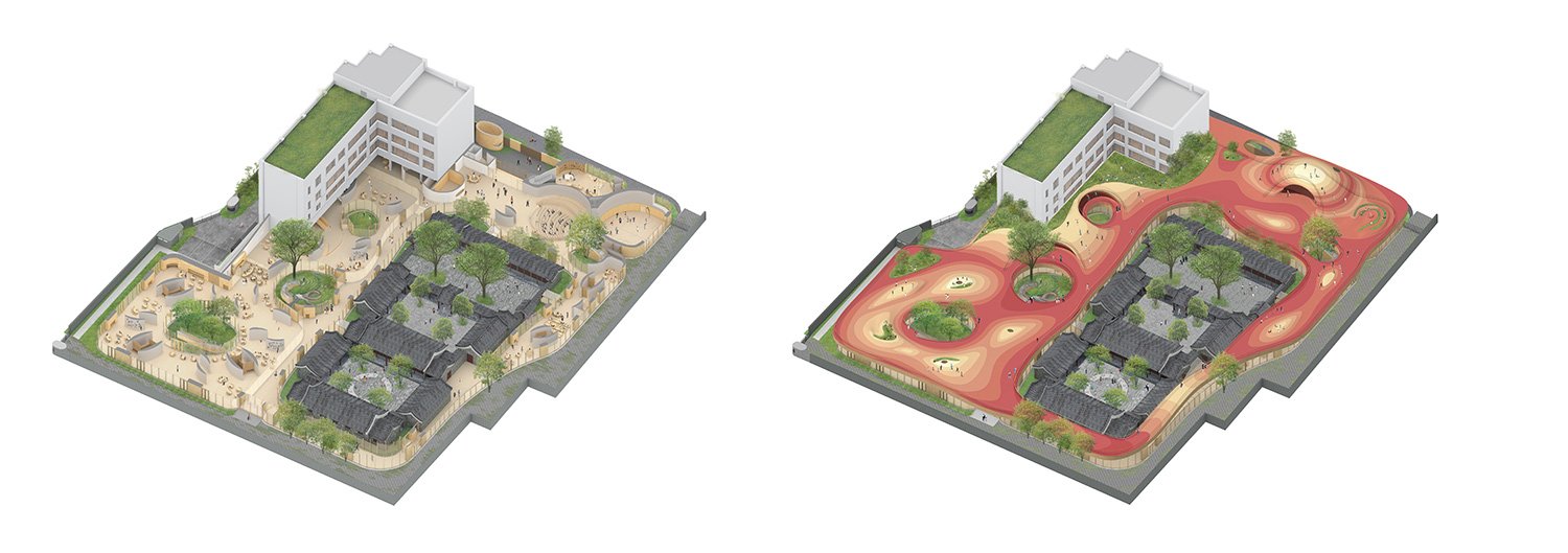 MAD 建筑事务所以“火星景观”冠名北京悦城庭院幼儿园 MAD 建筑事务所以“火星景观”冠名北京悦城庭院幼儿园