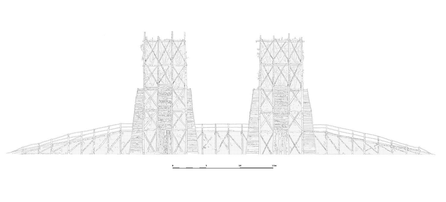 KATARSIS 在俄罗斯建造并烧毁了桥梁，作为变革和剧变的艺术象征