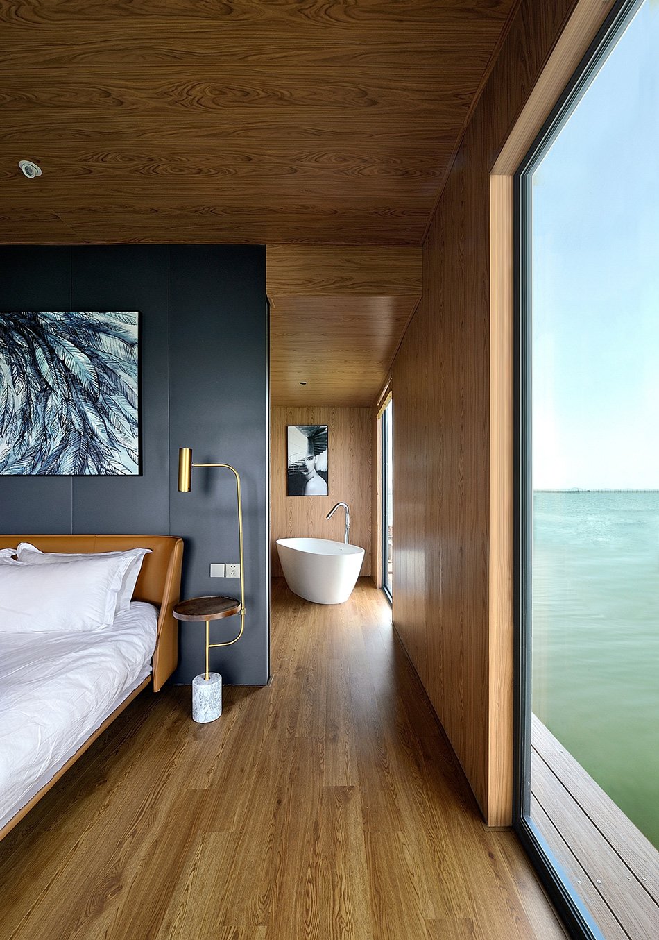 “海海漂浮酒店”提供中国海岸边的偏远住宅 “海海漂浮酒店”提供中国海岸边的偏远住宅