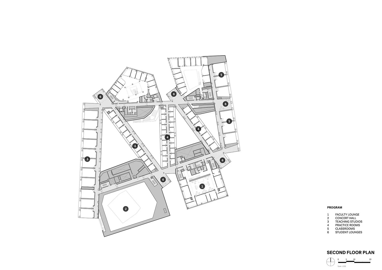 Diller scofidio + renfro 在中国完成了天津茱莉亚学院的建设 Diller scofidio + renfro 在中国完成了天津茱莉亚学院的建设