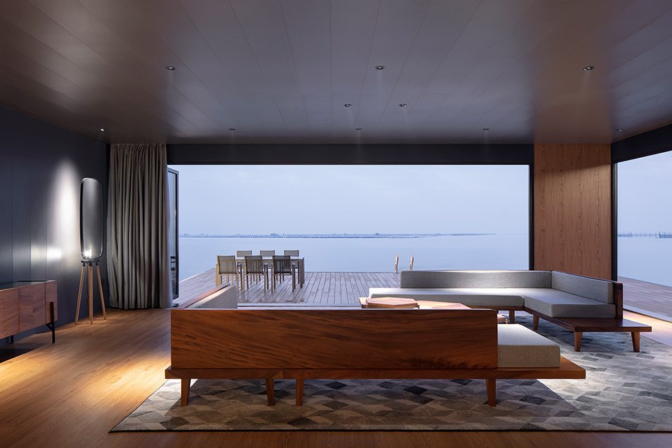 “海海漂浮酒店”提供中国海岸边的偏远住宅 “海海漂浮酒店”提供中国海岸边的偏远住宅