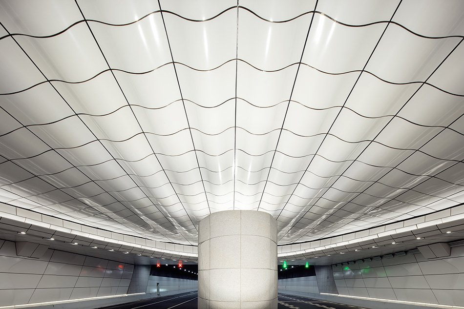 penda china 的三个雕塑隧道入口为海口增添了“超现实主义色彩” penda china 的三个雕塑隧道入口为海口增添了“超现实主义色彩”