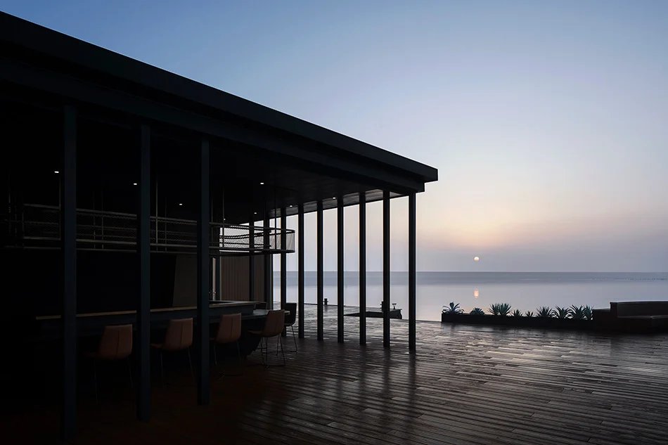 “海海漂浮酒店”提供中国海岸边的偏远住宅 “海海漂浮酒店”提供中国海岸边的偏远住宅