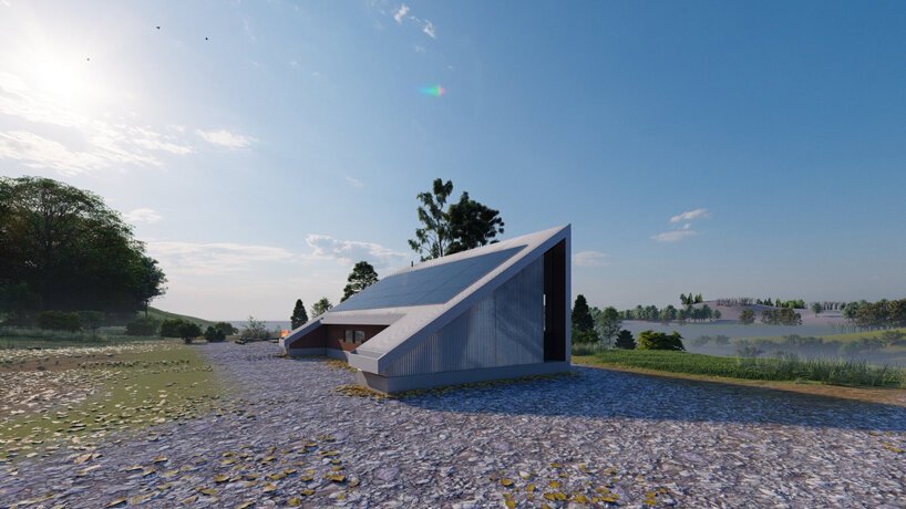 由回收材料制成的三角形离网爱彼迎将吸引大自然爱好者 由回收材料制成的三角形离网爱彼迎将吸引大自然爱好者