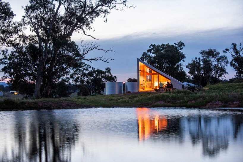 由回收材料制成的三角形离网爱彼迎将吸引大自然爱好者 由回收材料制成的三角形离网爱彼迎将吸引大自然爱好者