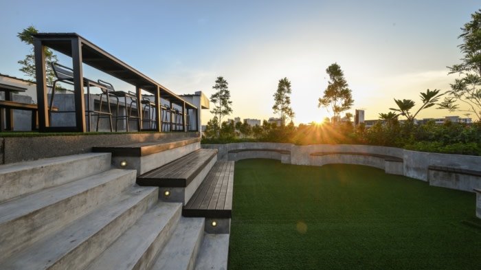 Archiplan 室内设计的 Glow 生产办公室