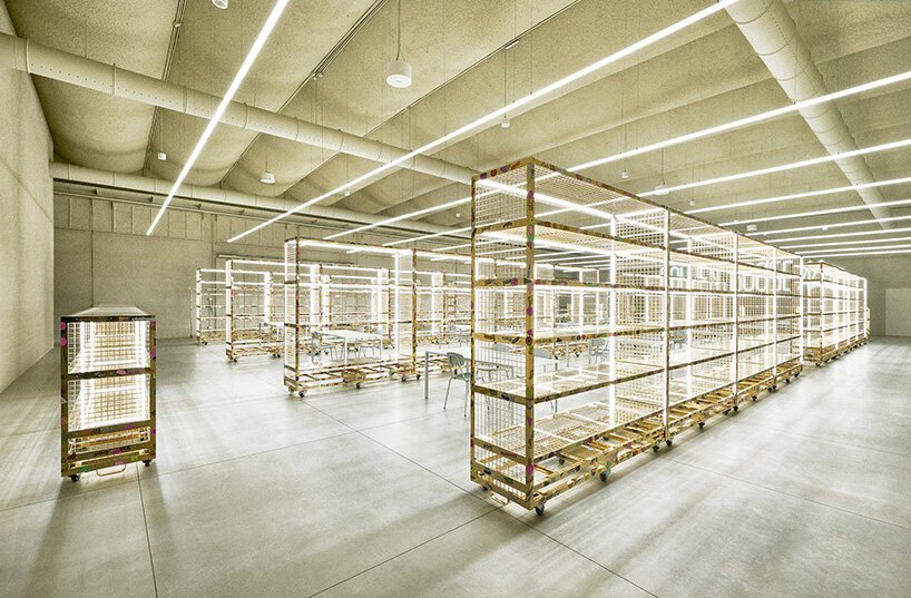 golden goose transforms two milanese industrial buildings into new headquarters