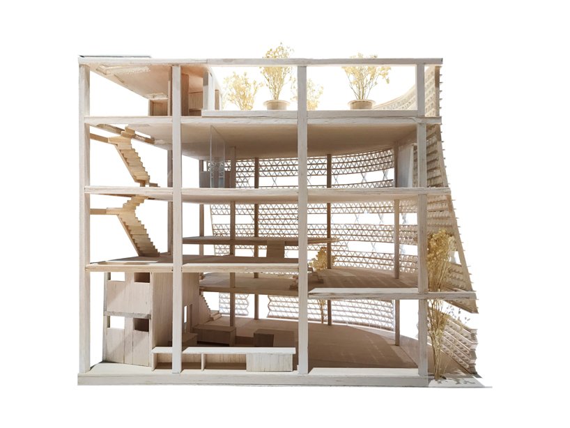 20,000 块瓷砖环绕 H&P 建筑事务所位于越南河内的多功能建筑 20,000 块瓷砖环绕 H&P 建筑事务所位于越南河内的多功能建筑