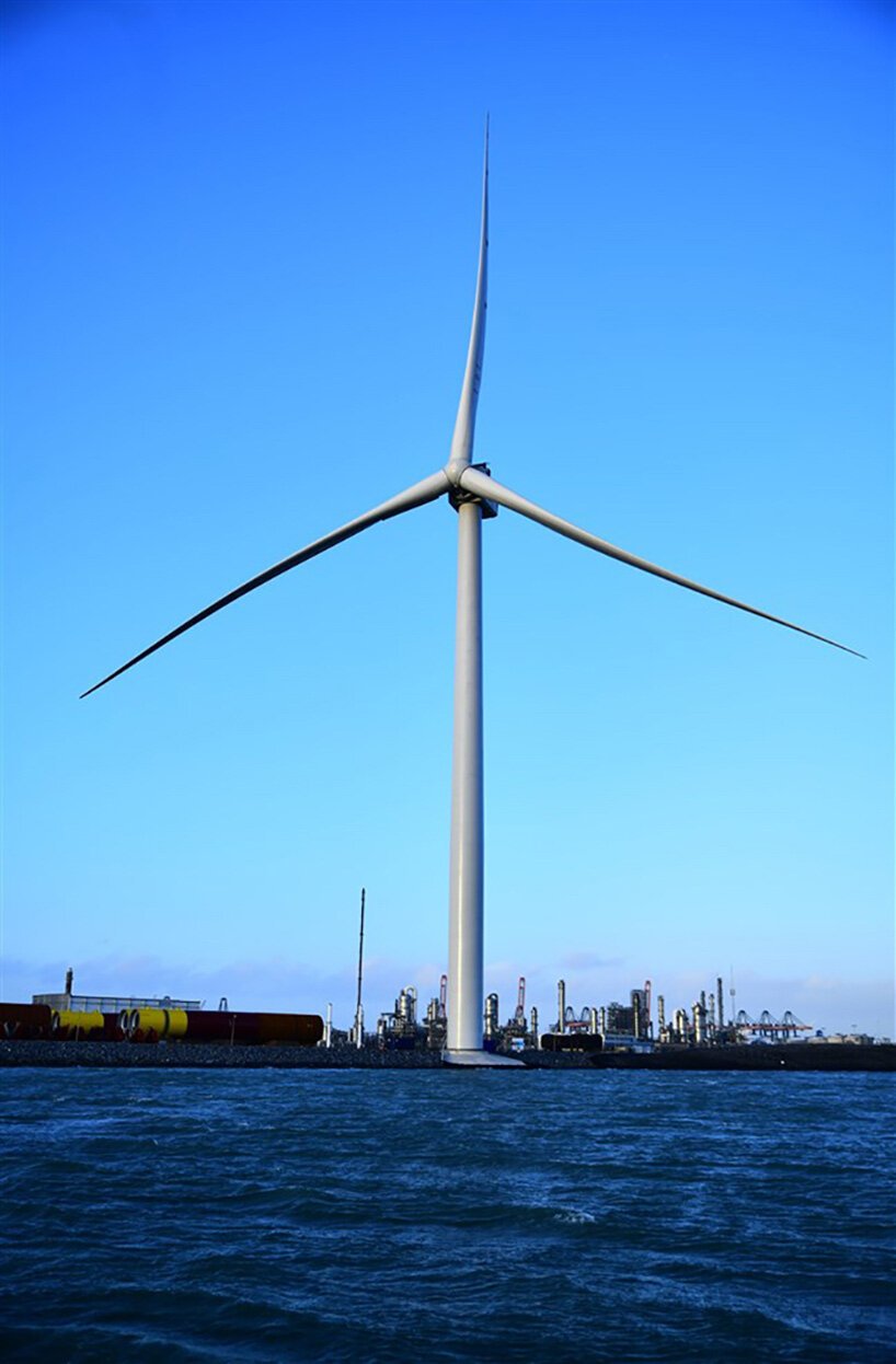 GE 的“haliade-X”风力涡轮机旋转一圈即可为一所房屋供电两天