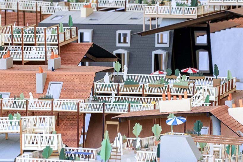 Roofscapes 设想通过绿色屋顶网络来应对欧洲城市的热岛效应