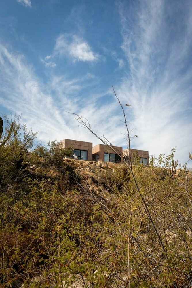 Héctor Coss arquitectos 在墨西哥沙漠溪顶中隐藏了肋骨混凝土别墅立方体 Héctor Coss arquitectos 在墨西哥沙漠溪顶中隐藏了肋骨混凝土别墅立方体