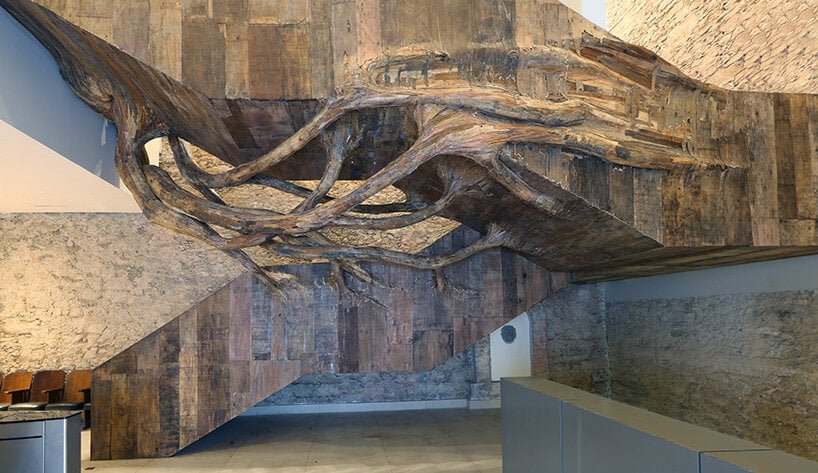 rooted in nature, henrique oliveira reflects on intervening in the fabric of reality